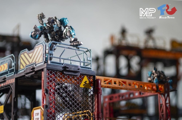 MP-02 Brave 13 Team Mecha Army | Mecha Project | Fresh Retro