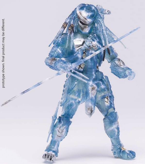 Scar Predator Active Camouflage Version PX Previews Exclusive 1:18 Scale | Alien Vs Predator | Hiya Toys