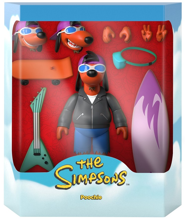 Poochie 7-inch Scale I The Simpsons Ultimates I Super7