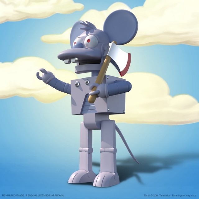 Robot Itchy 7-inch Scale I The Simpsons Ultimates I Super7