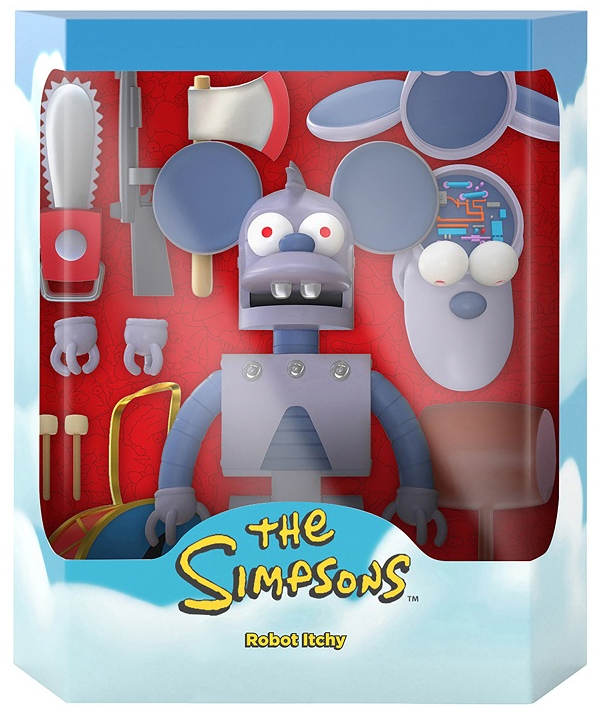 Robot Itchy 7-inch Scale I The Simpsons Ultimates I Super7