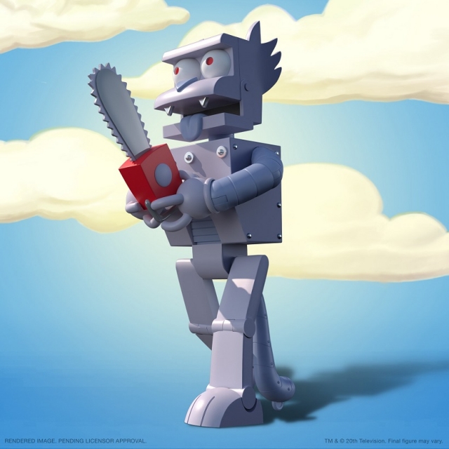 Robot Scratchy 7-inch Scale I The Simpsons Ultimates I Super7