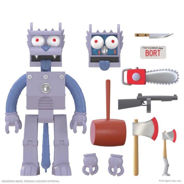 Robot Scratchy 7-inch Scale I The Simpsons Ultimates I Super7
