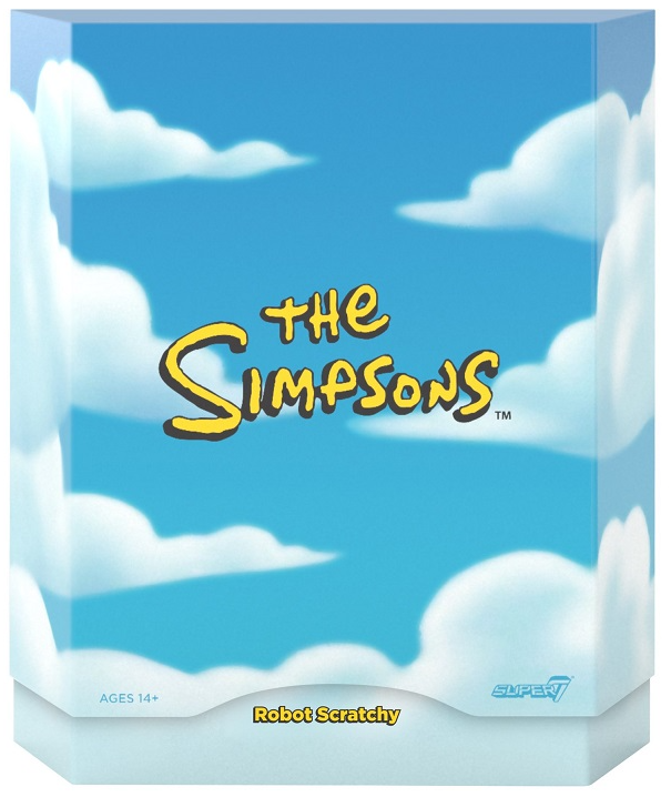 Robot Scratchy 7-inch Scale I The Simpsons Ultimates I Super7