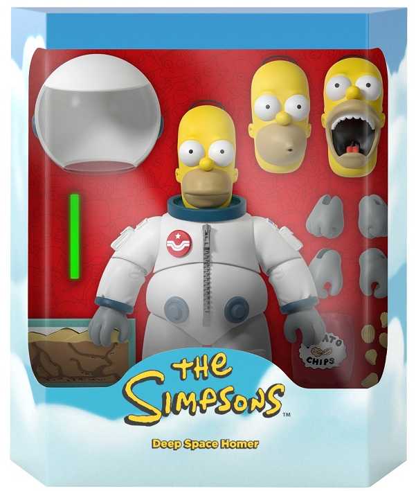 Deep Space Homer 7-inch Scale | The Simpsons Ultimates | Super7