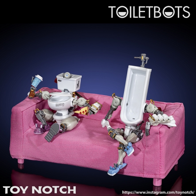 FC-01 Toiletbots Set of 2 | Toy Notch Fun Connection