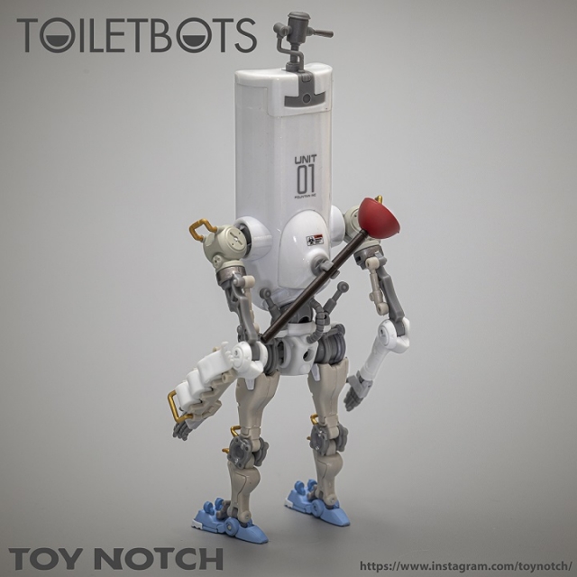 FC-01 Toiletbots Set of 2 | Toy Notch Fun Connection