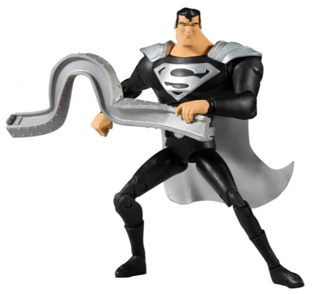 Superman Black Suit Variant Superman: The Animated Series 7-inch Scale | DC Multiverse | McFarlane Toys