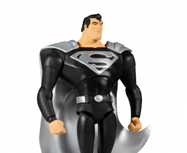 Superman Black Suit Variant Superman: The Animated Series 7-inch Scale | DC Multiverse | McFarlane Toys