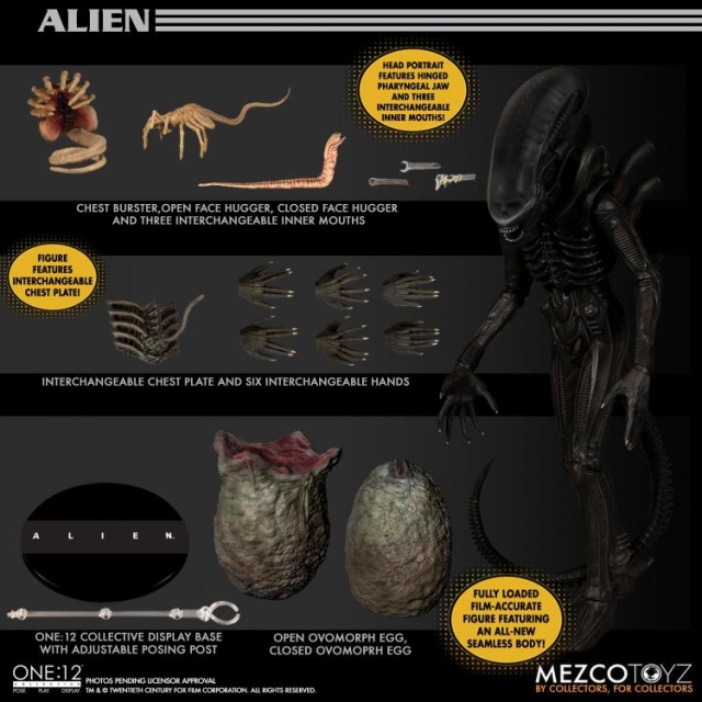 Alien One:12 Collective | Alien | Mezco Toyz