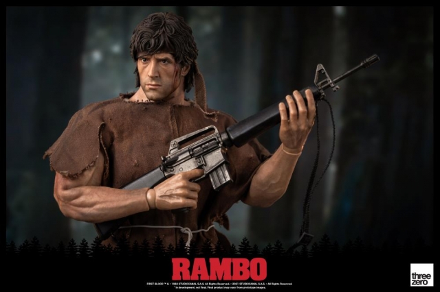John Rambo 1:6 Scale Figure | First Blood | threezero