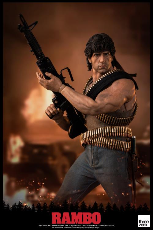 John Rambo 1:6 Scale Figure | First Blood | threezero
