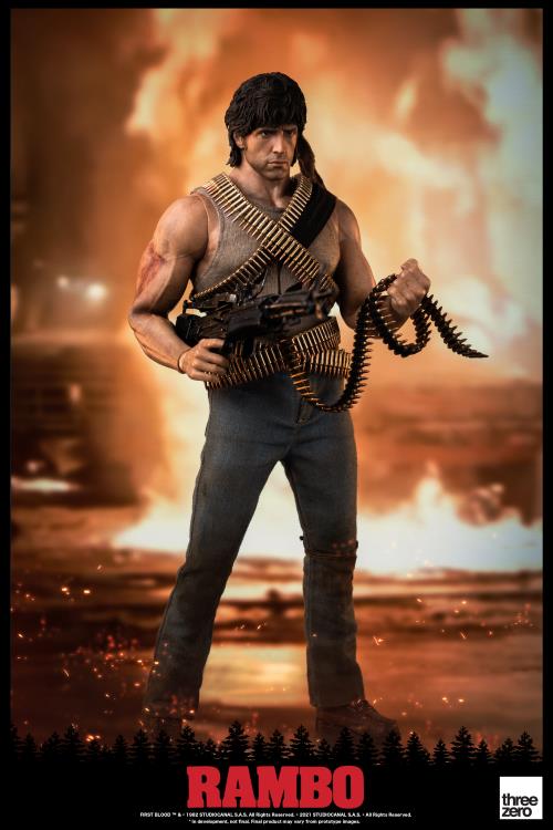 John Rambo 1:6 Scale Figure | First Blood | threezero