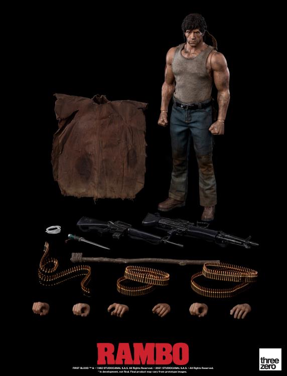 John Rambo 1:6 Scale Figure | First Blood | threezero