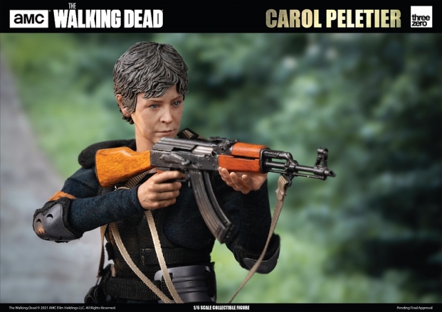Carol Peletier 1:6 Scale Figure | The Walking Dead | Threezero
