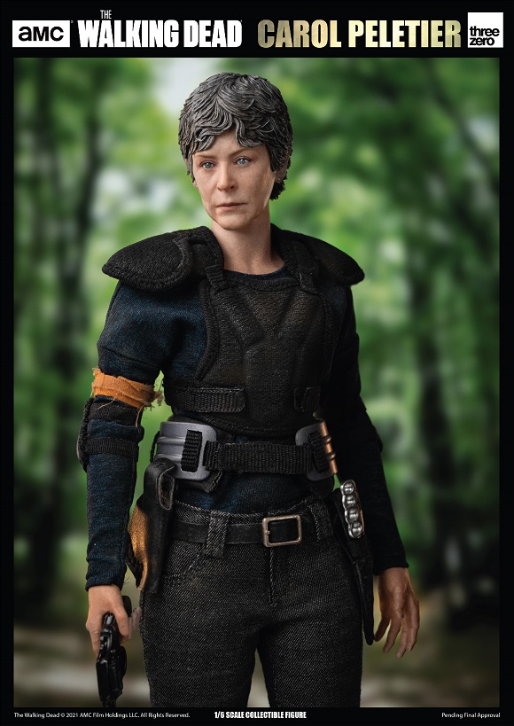 Carol Peletier 1:6 Scale Figure | The Walking Dead | Threezero