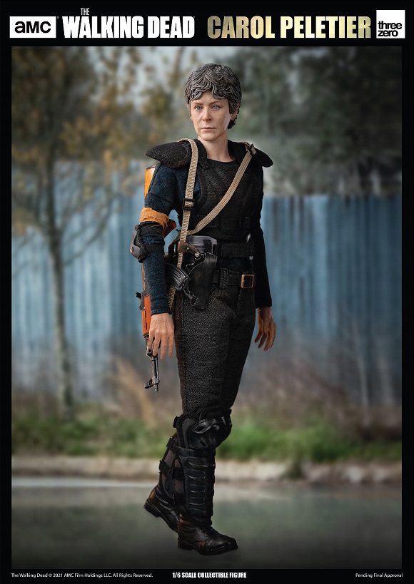 Carol Peletier 1:6 Scale Figure | The Walking Dead | Threezero