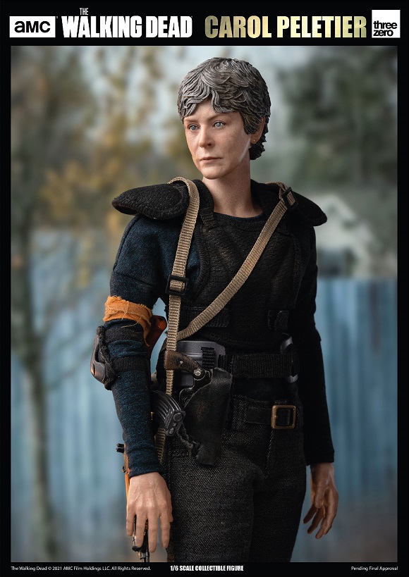 Carol Peletier 1:6 Scale Figure | The Walking Dead | Threezero