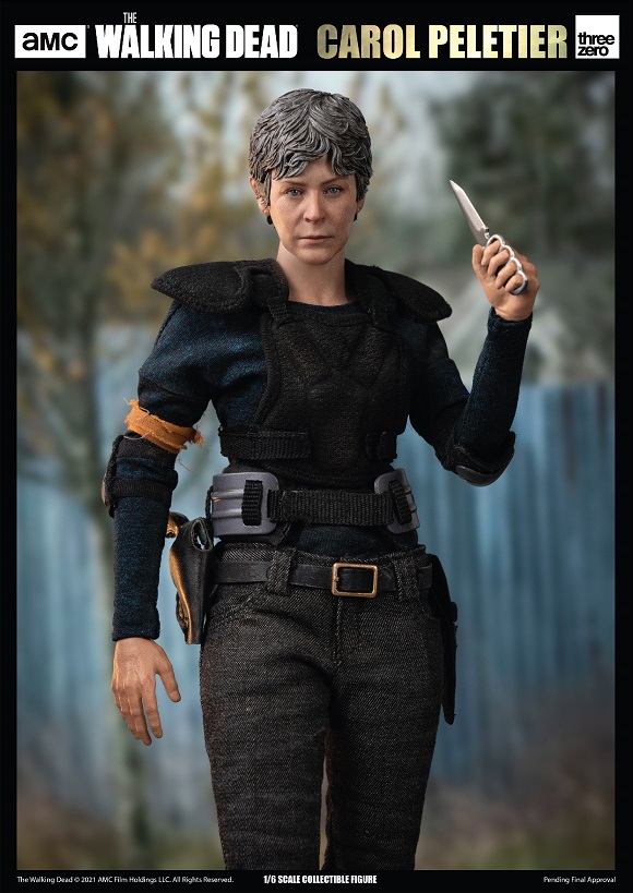 Carol Peletier 1:6 Scale Figure | The Walking Dead | Threezero