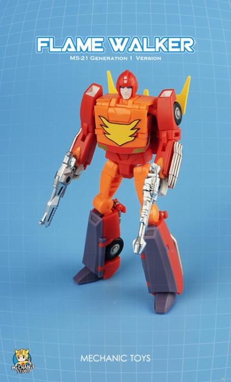 MS-21 Flame Walker | MFT Transformation | Mechanic Toys