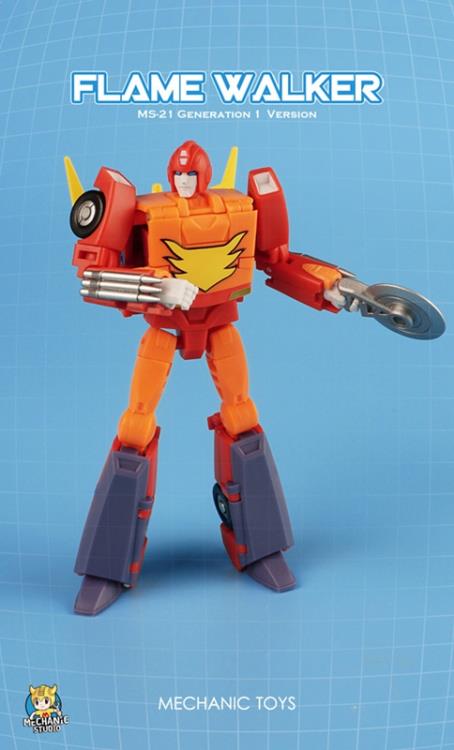 MS-21 Flame Walker | MFT Transformation | Mechanic Toys