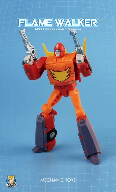 MS-21 Flame Walker | MFT Transformation | Mechanic Toys