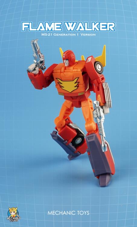 MS-21 Flame Walker | MFT Transformation | Mechanic Toys