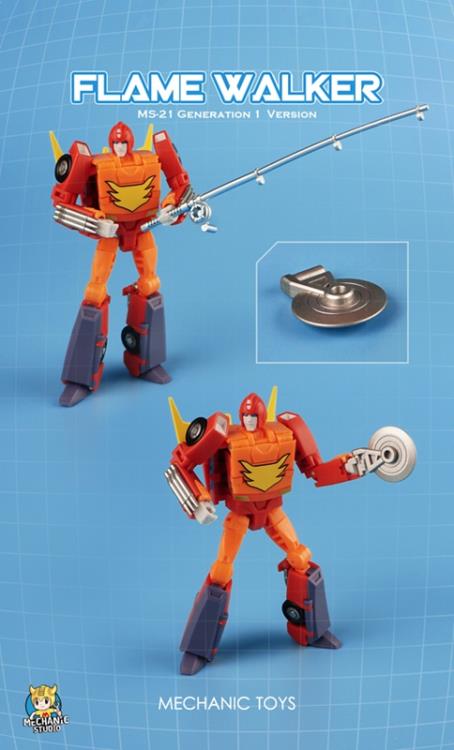 MS-21 Flame Walker | MFT Transformation | Mechanic Toys