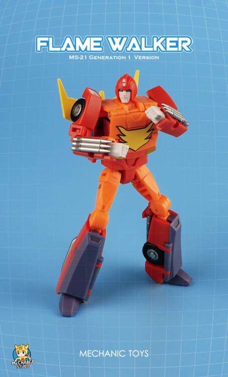MS-21 Flame Walker | MFT Transformation | Mechanic Toys