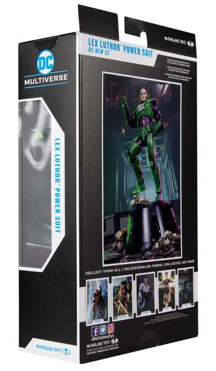 Lex Luther Power Suit Green Version 7-inch Scale The New 52 | DC Multiverse | McFarlane Toys