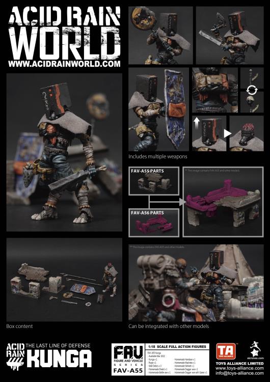 FAV-AP55 Kunga 1:18 Scale | Acid Rain FAV