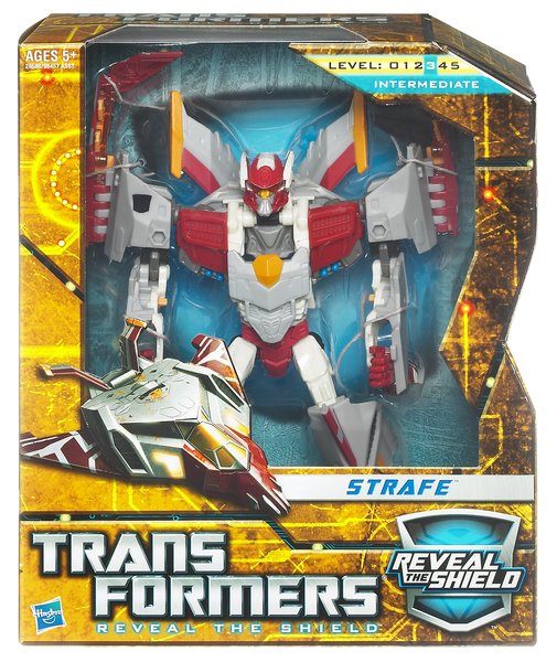 Strafe Voyager Class |  Hasbro Transformers Reveal the Shield