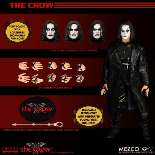 Eric Draven One:12 Collective | The Crow | Mezco Toyz