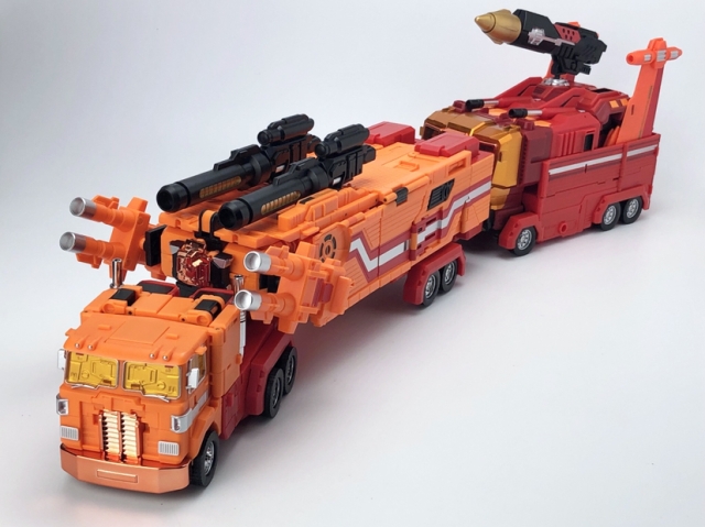 MB-06D Orange Power Baser + MB-11D Orange God Armor Set | Fans Hobby