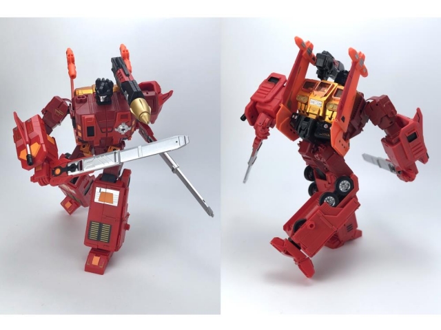 MB-06D Orange Power Baser + MB-11D Orange God Armor Set | Fans Hobby