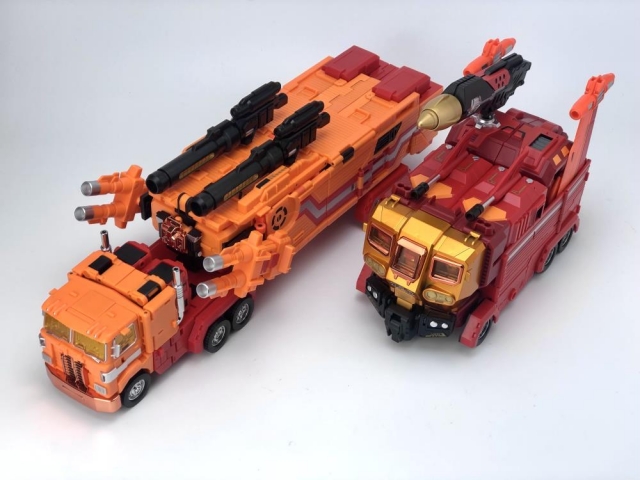 MB-06D Orange Power Baser + MB-11D Orange God Armor Set | Fans Hobby