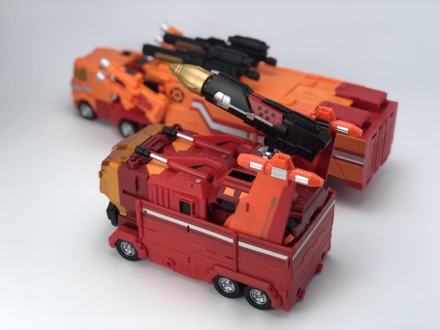 MB-06D Orange Power Baser + MB-11D Orange God Armor Set | Fans Hobby