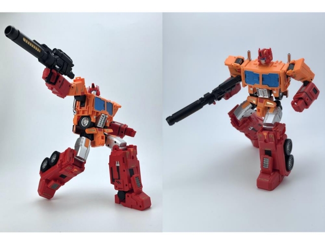 MB-06D Orange Power Baser + MB-11D Orange God Armor Set | Fans Hobby