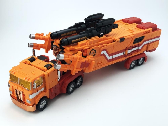 MB-06D Orange Power Baser + MB-11D Orange God Armor Set | Fans Hobby