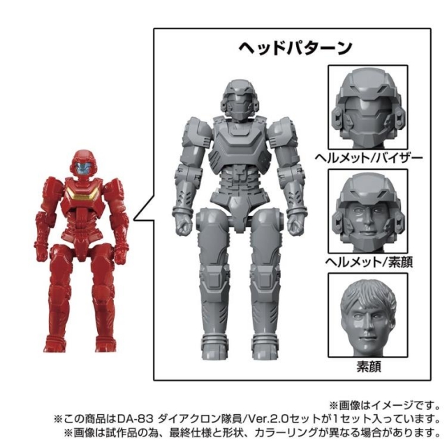 DA-83 Dia-Nauts Version 2.0 Set of 5 | Diaclone Reboot