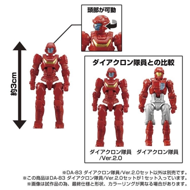 DA-83 Dia-Nauts Version 2.0 Set of 5 | Diaclone Reboot