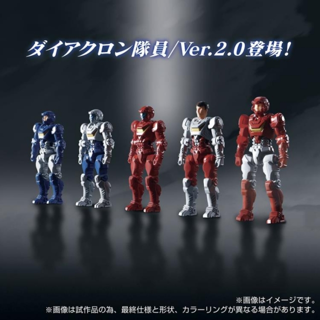 DA-83 Dia-Nauts Version 2.0 Set of 5 | Diaclone Reboot