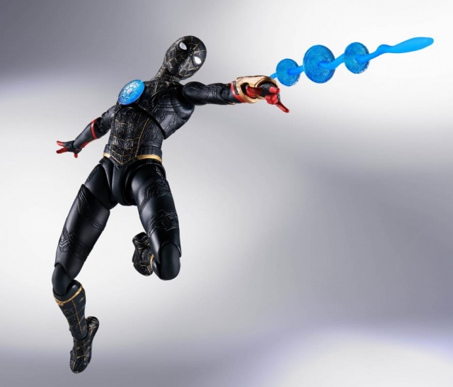 Spider-Man Black and Gold Suit S.H. Figuarts | Bandai Tamashii Nations | Marvel