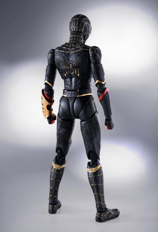 Spider-Man Black and Gold Suit S.H. Figuarts | Bandai Tamashii Nations | Marvel