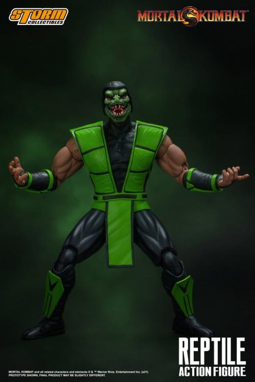 Reptile 1:12 Scale Figure | Mortal Kombat | Storm Collectibles