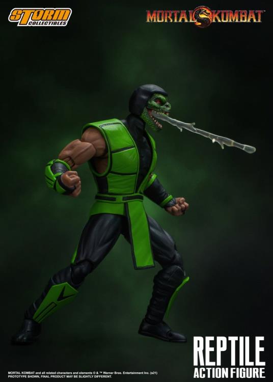 Reptile 1:12 Scale Figure | Mortal Kombat | Storm Collectibles