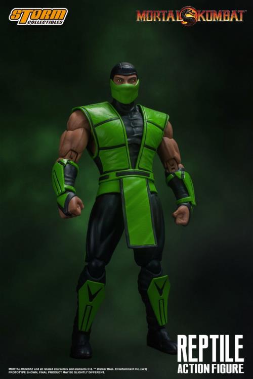 Reptile 1:12 Scale Figure | Mortal Kombat | Storm Collectibles