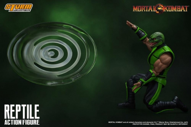 Reptile 1:12 Scale Figure | Mortal Kombat | Storm Collectibles