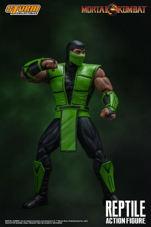 Reptile 1:12 Scale Figure | Mortal Kombat | Storm Collectibles