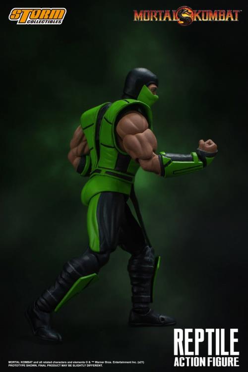 Reptile 1:12 Scale Figure | Mortal Kombat | Storm Collectibles